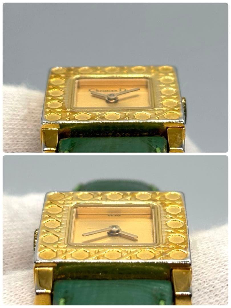 Christian Dior D60-159 Quartz Watch Wristwatch Logo Gold Women's Authentic