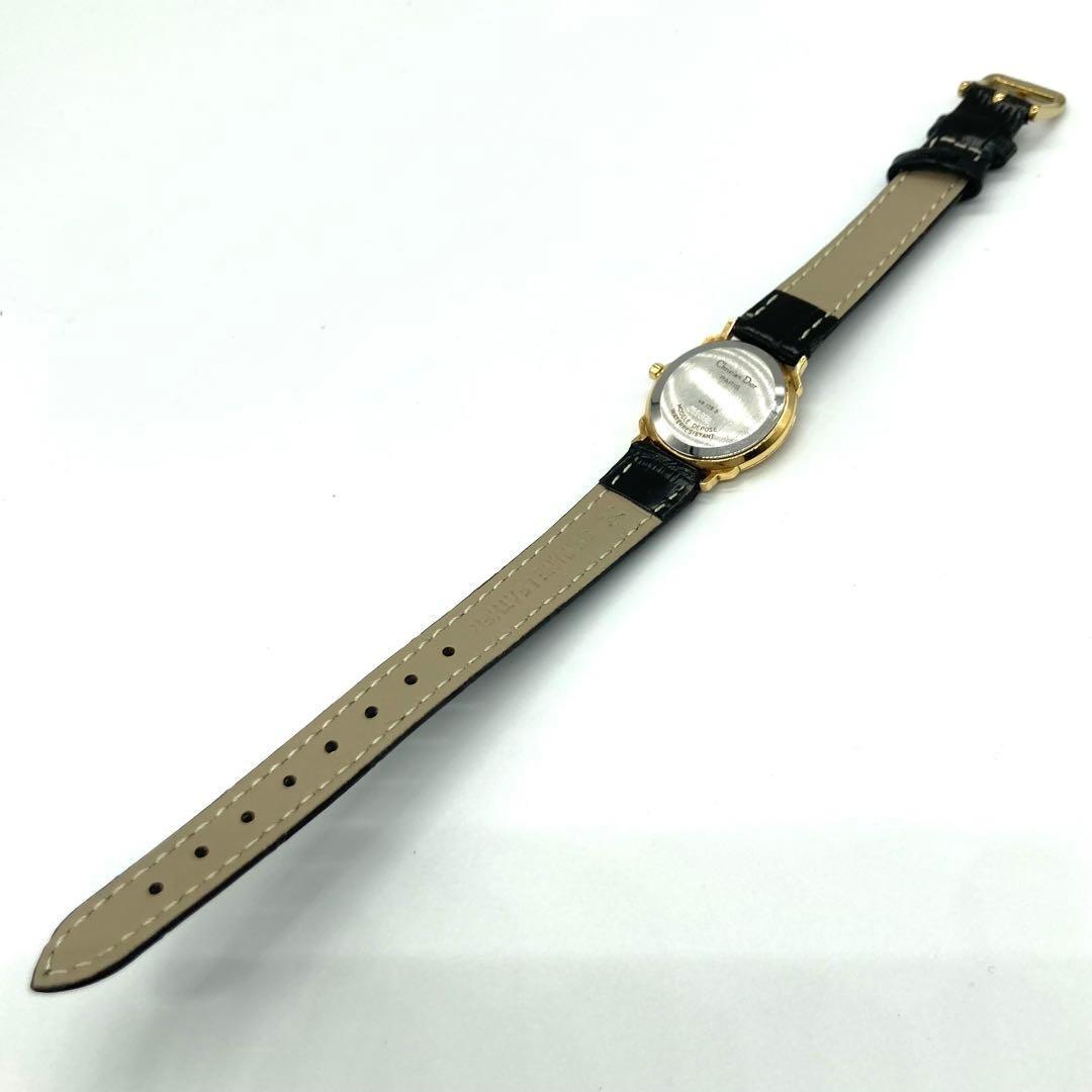 Christian Dior 48.122.3 Quartz Watch Wristwatch Logo Gold Women's Authentic