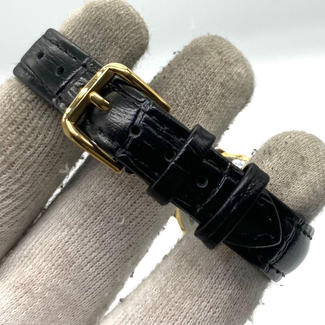 Christian Dior 48.122.3 Quartz Watch Wristwatch Logo Gold Women's Authentic