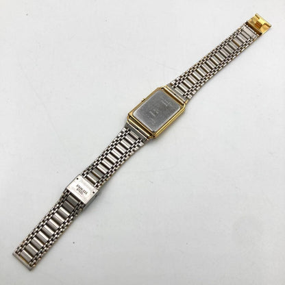 Christian Dior 59.122 Quartz Watch Wristwatch CD Gold Women's Authentic