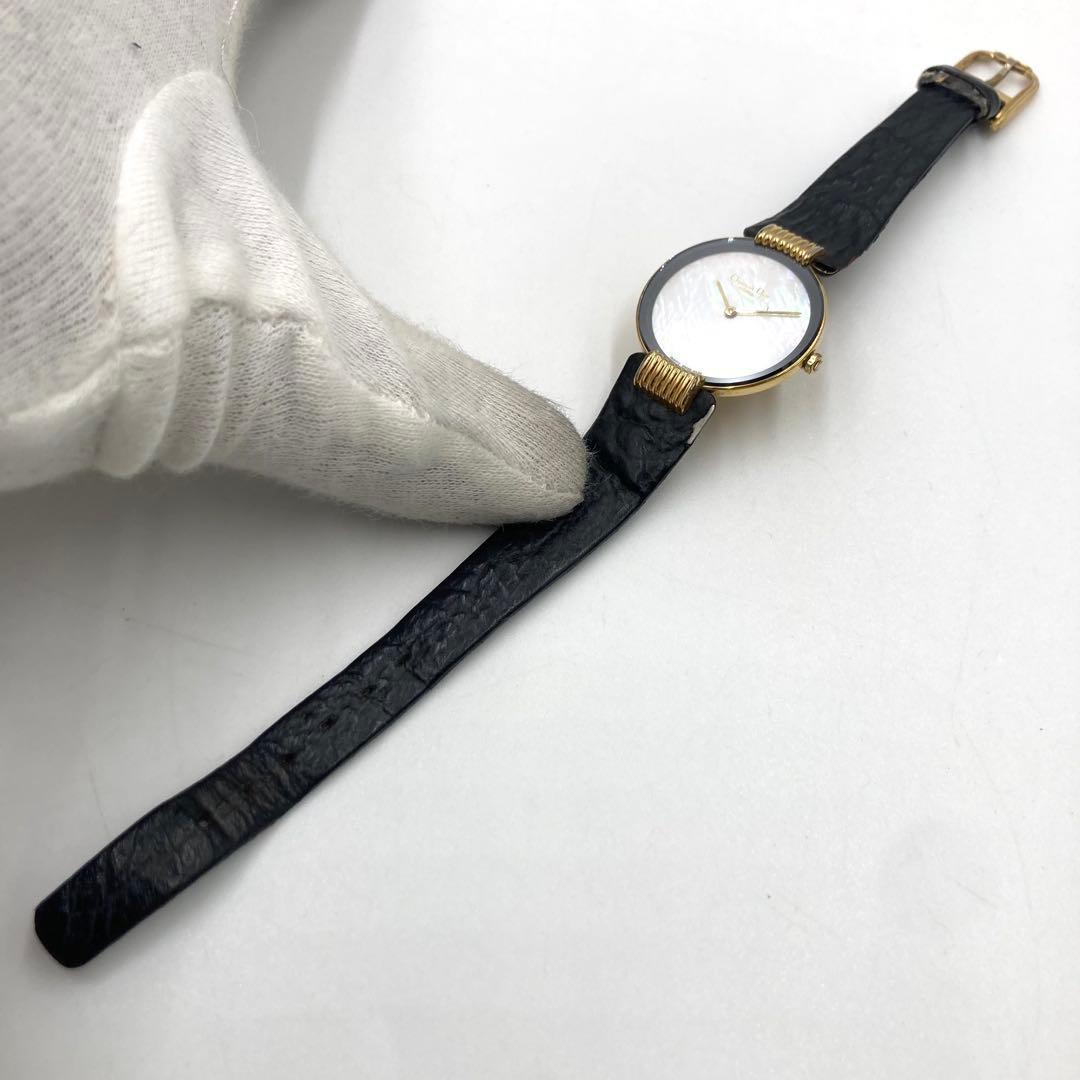 Christian Dior 46 153-4 Quartz Watch Wristwatch Logo Gold Women's Authentic