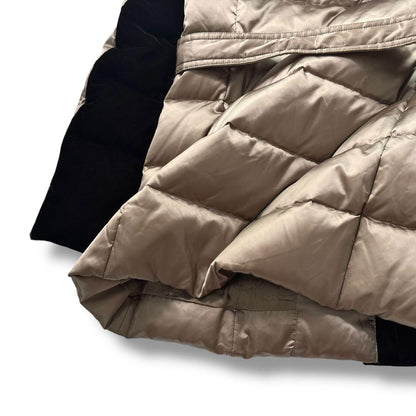 Aquascutum Down Coat Asian fit M US size S Gold Authentic