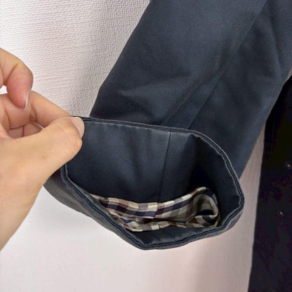 Aquascutum LONDON Coat Asian fit XS US size 2XS Navy Authentic