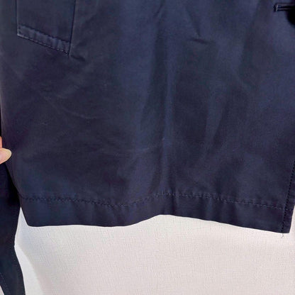 Aquascutum LONDON Coat Asian fit XS US size 2XS Navy Authentic