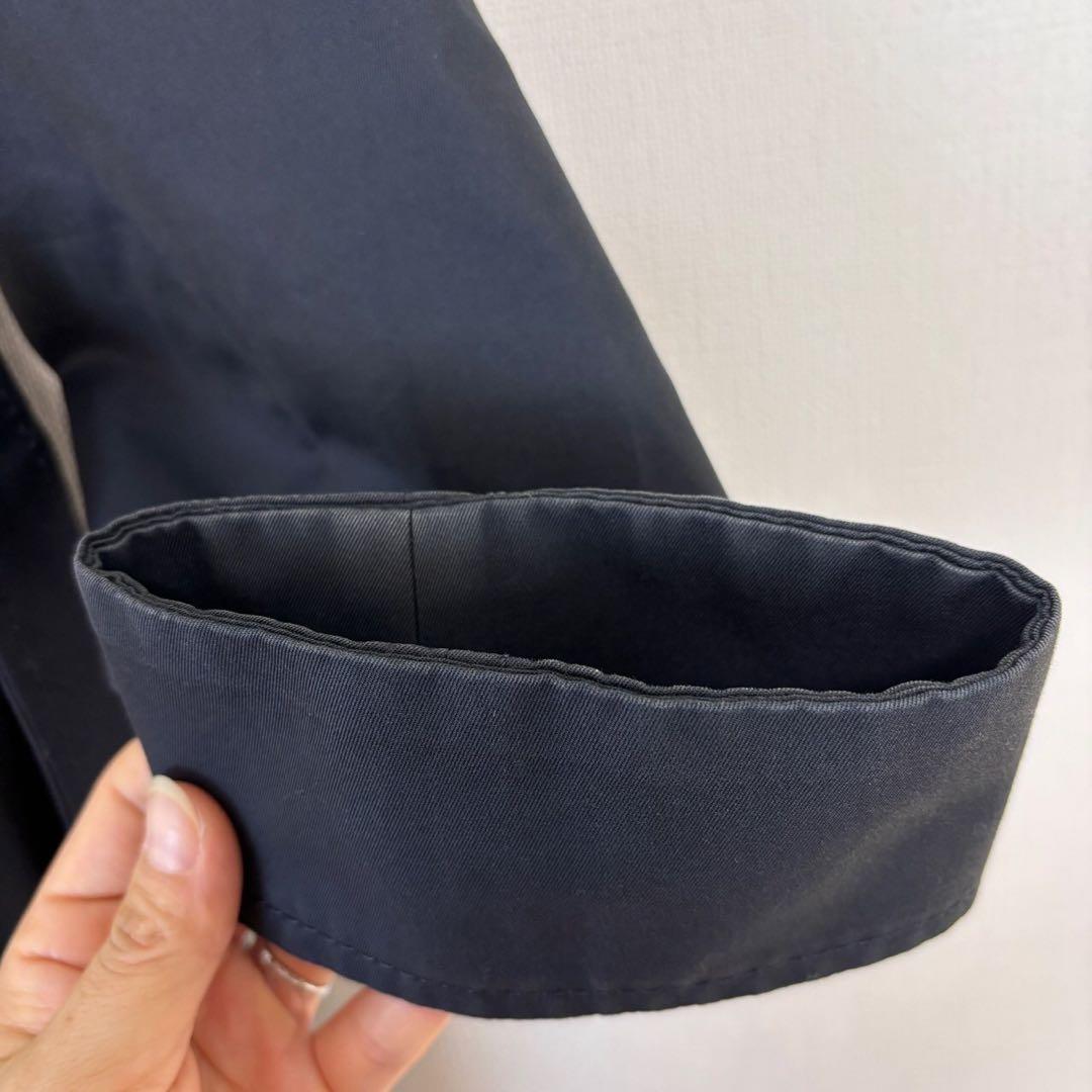 Aquascutum LONDON Coat Asian fit XS US size 2XS Navy Authentic