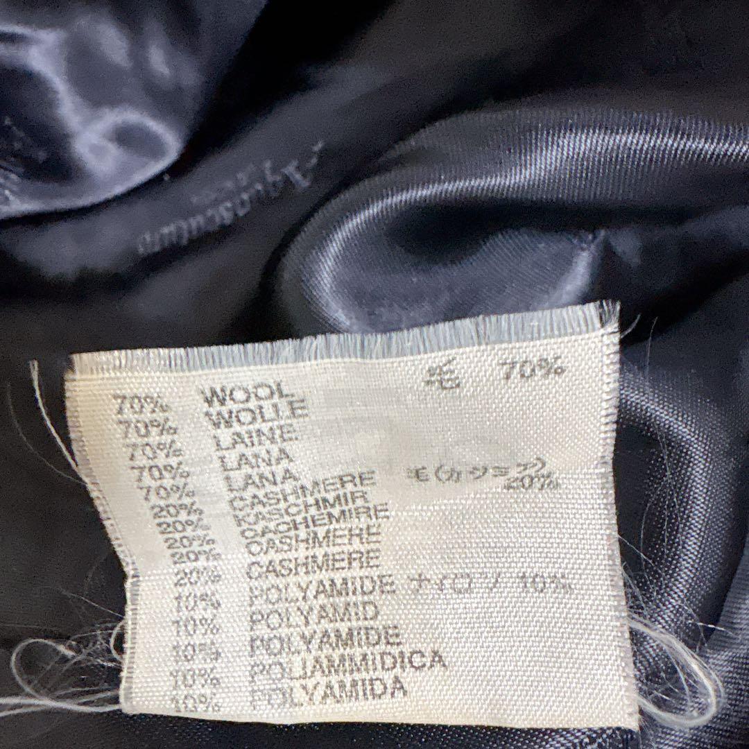 Aquascutum Coat FREE SIZE Navy Authentic