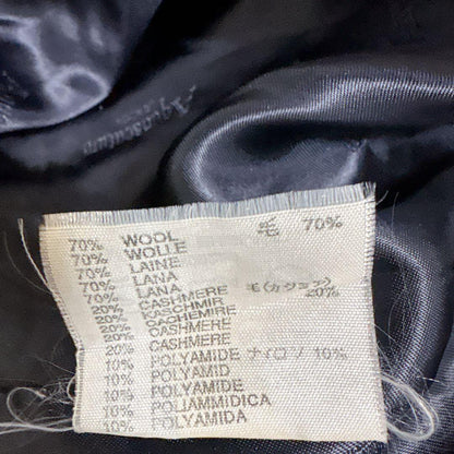 Aquascutum Coat FREE SIZE Navy Authentic