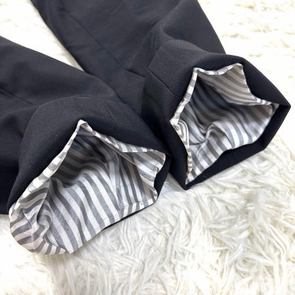 Aquascutum LANIFICIO F.LLI CERRUTI Coat Asian fit XL US size L Black Authentic