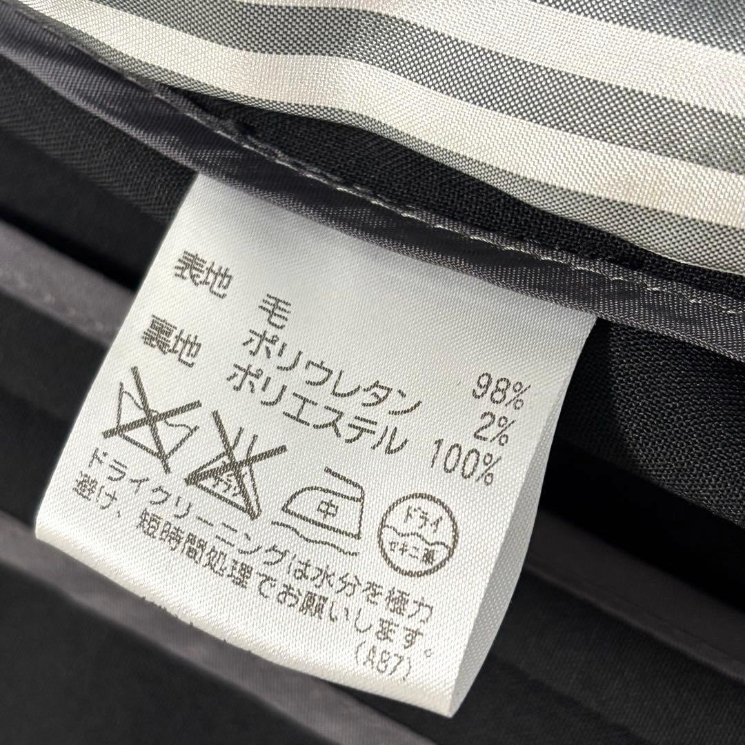 Aquascutum LANIFICIO F.LLI CERRUTI Coat Asian fit XL US size L Black Authentic