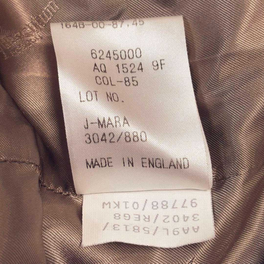 Aquascutum Chester Coat Asian fit XL US size L Brown Authentic