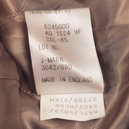 Aquascutum Chester Coat Asian fit XL US size L Brown Authentic