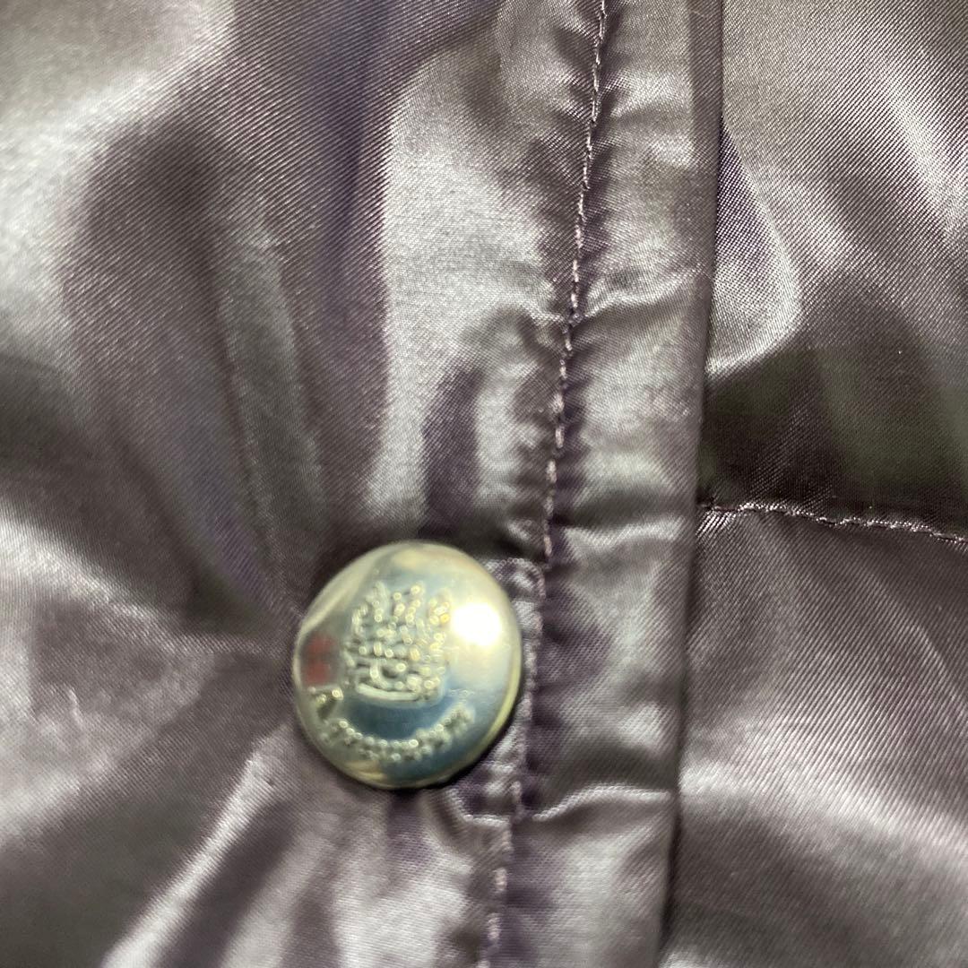 Aquascutum Down Long Coat Asian fit M US size S Purple Authentic