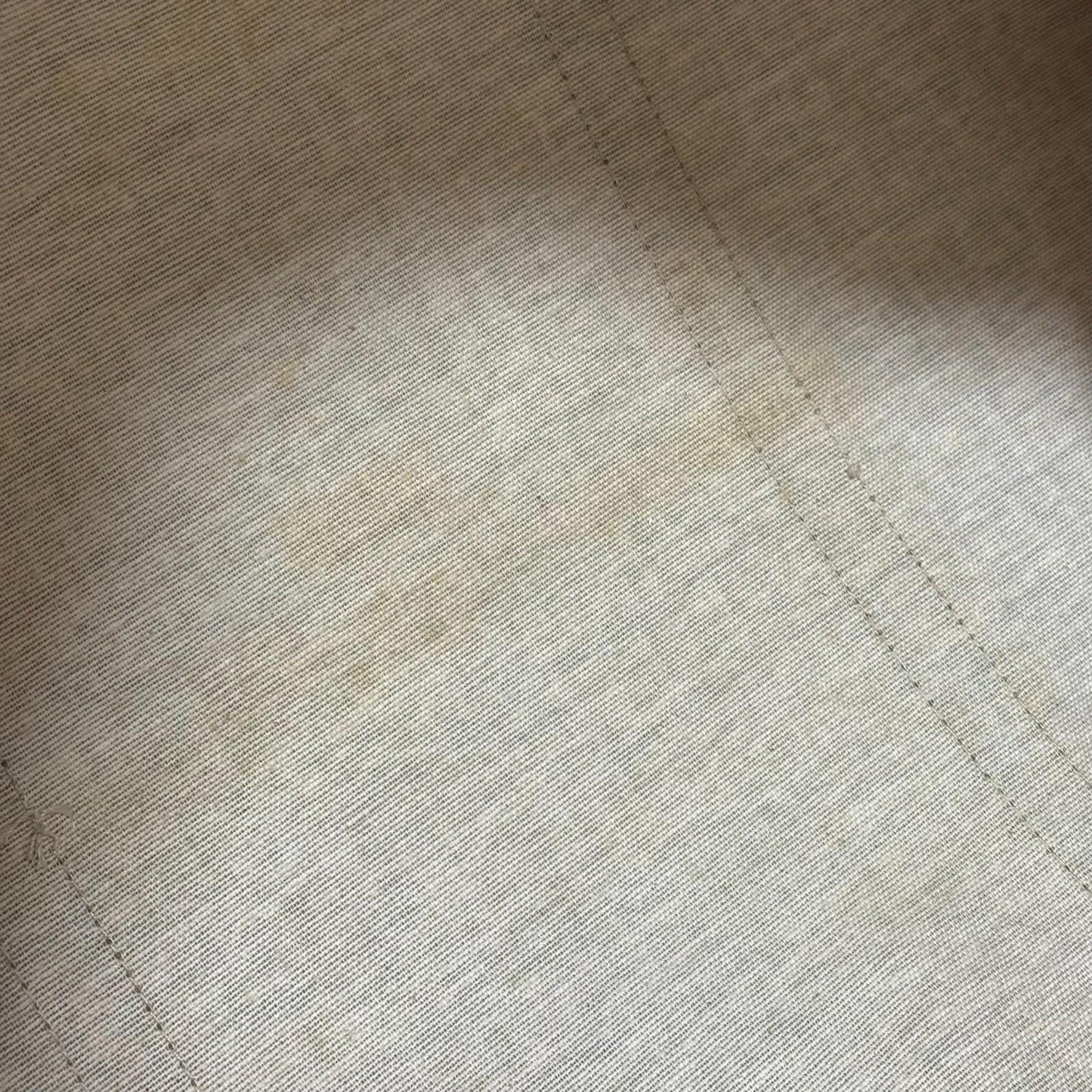 FENDI Boston Bag FF Zucchino Handbag Purse PVC Leather Beige Brown Used Auth