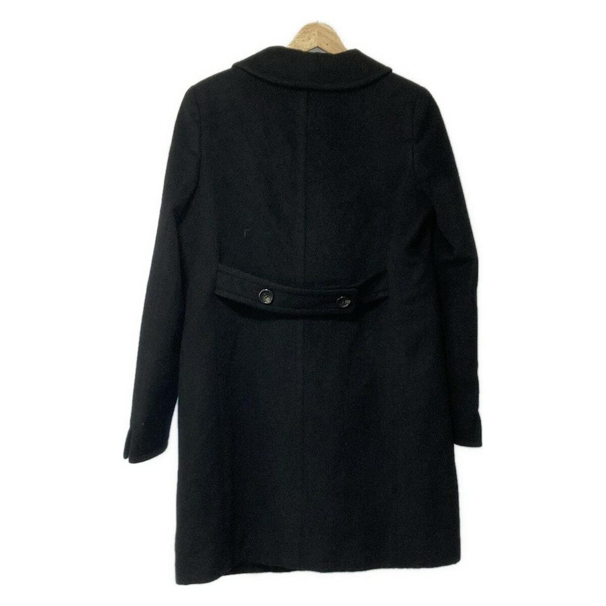 Aquascutum Coat Size 10 Black Authentic