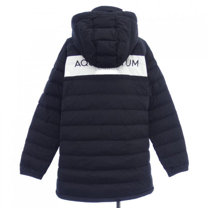 Aquascutum Down Jacket Coat Size 10 Black Authentic