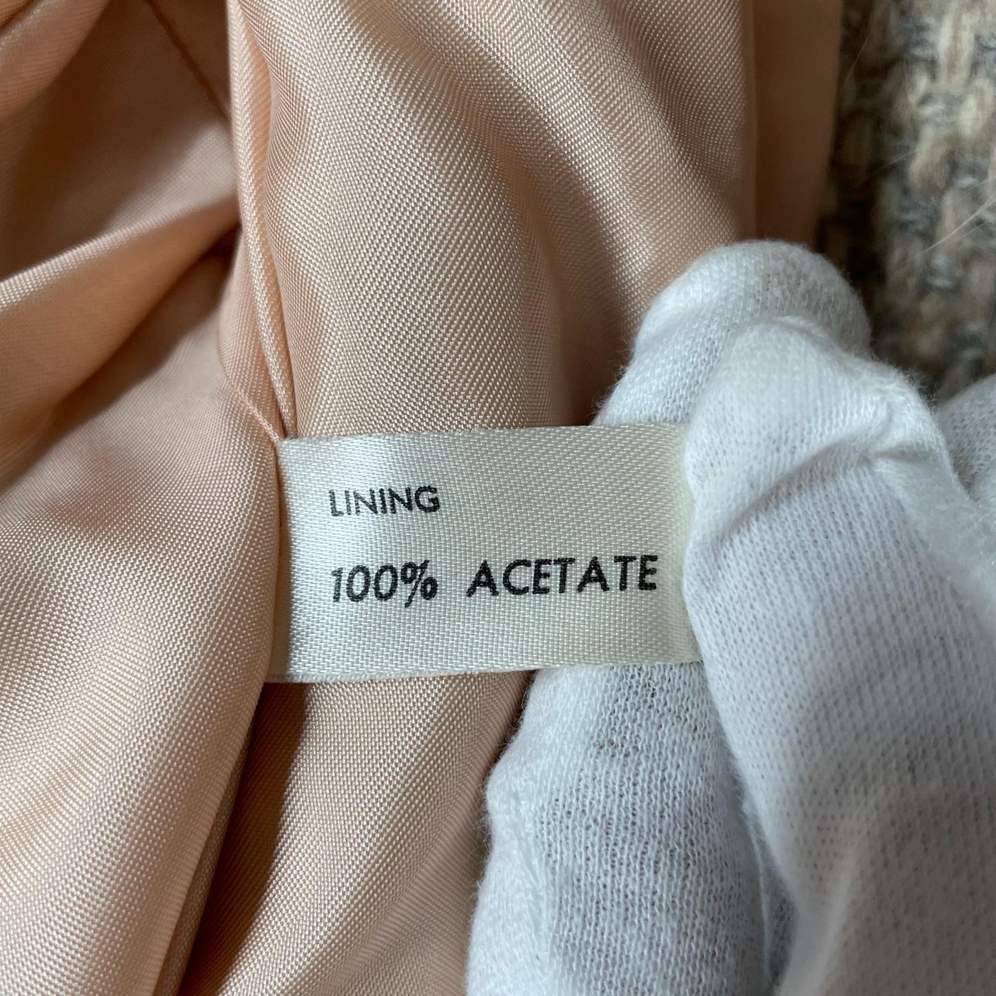 Aquascutum Gown Wool Coat Beige Authentic