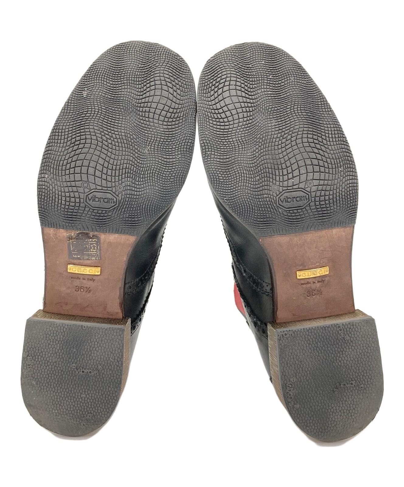 GUCCI Boots Shoes EU 36.5 US 6.5 Brown Authentic