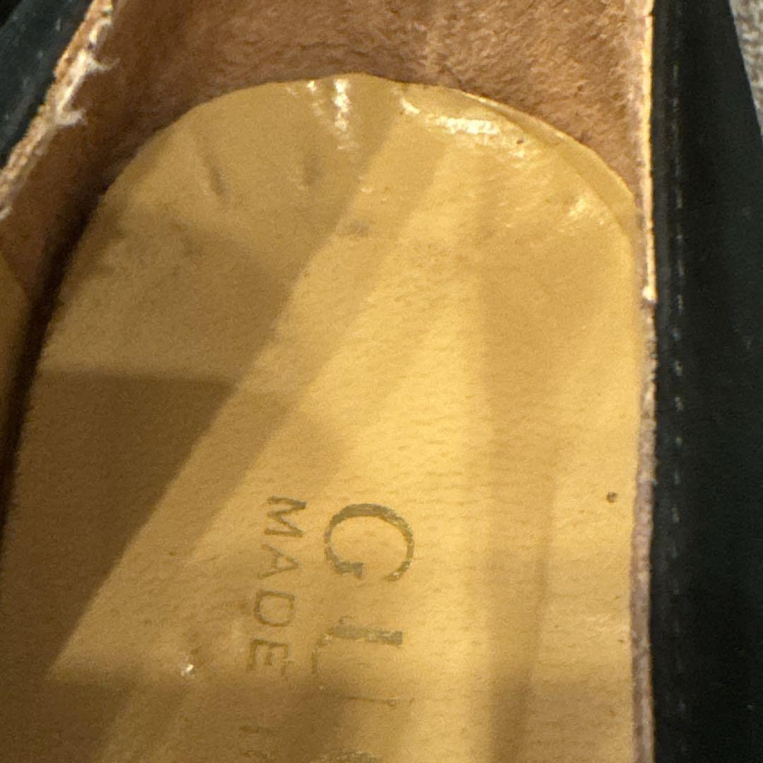 GUCCI Shoes Pumps Heel Horsebit EU 36 US 6 Suede Green Authentic