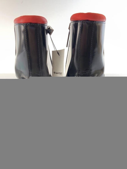 GUCCI Side zipper Boots Shoes EU 36 US 6 Leather Black Authentic