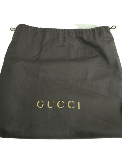 GUCCI Long Boots Shoes EU 38.5 US 8.5 Leather Black Authentic