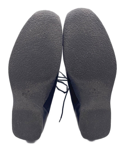 GUCCI Lace-up Boots Shoes EU 42.5 US 9 Black Authentic