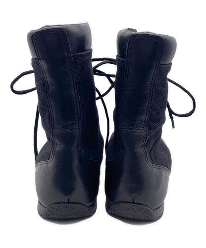GUCCI Lace-up Boots Shoes EU 42.5 US 9 Black Authentic