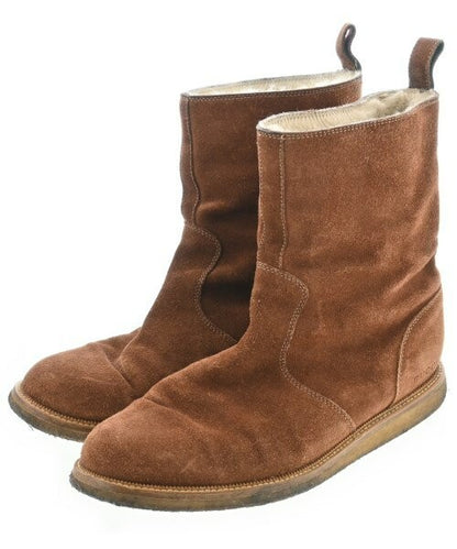 GUCCI Boots Shoes EU 44 US 10.5 Brown Authentic