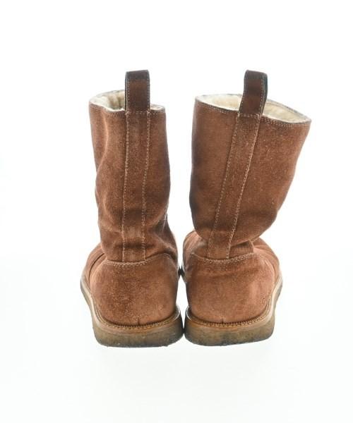 GUCCI Boots Shoes EU 44 US 10.5 Brown Authentic