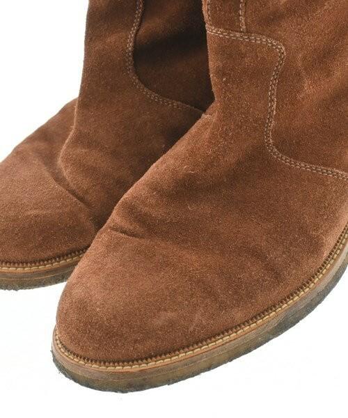 GUCCI Boots Shoes EU 44 US 10.5 Brown Authentic