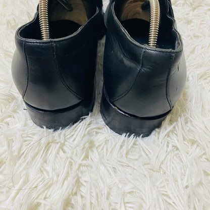 GUCCI Loafers Shoes Horsebit EU 42.5 US 9.0 Leather Black Authentic