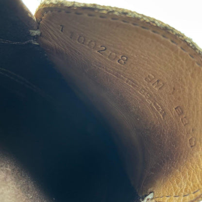 GUCCI Loafers Shoes Horsebit EU 42 US 8.5 Suede Brown Authentic