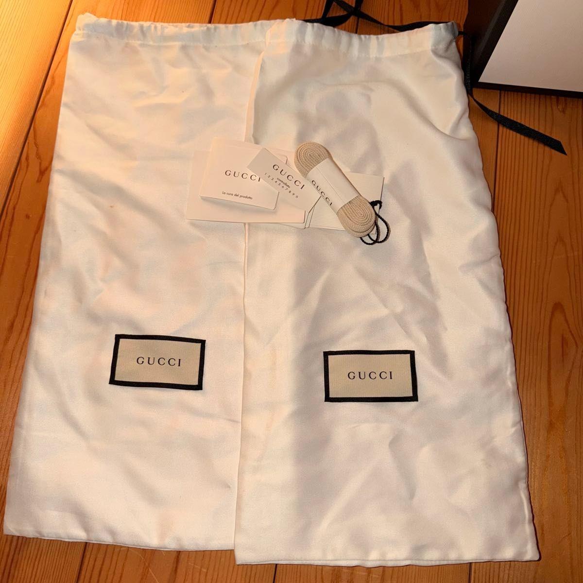 GUCCI Sneakers Shoes GG Sherry Line Low-cut EU 41.5 US 8 Authentic