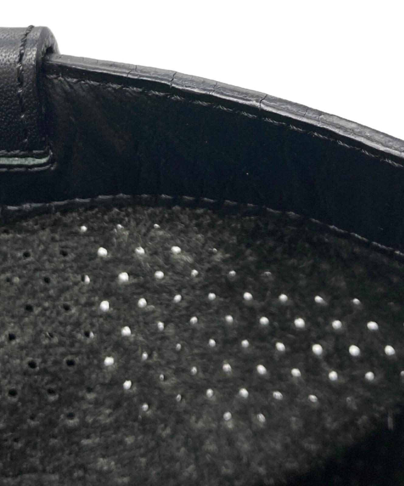 FENDI Punching Boots Shoes EU 38 US 8 Black Authentic