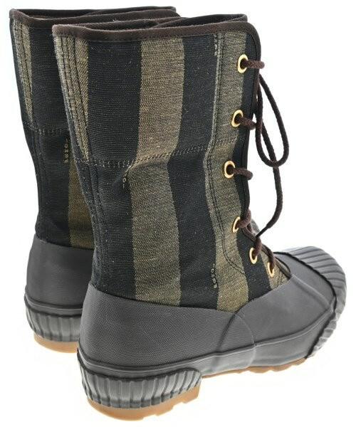 FENDI Sneakers Shoes High-Cut EU 36 US 6 Beige Brown Authentic