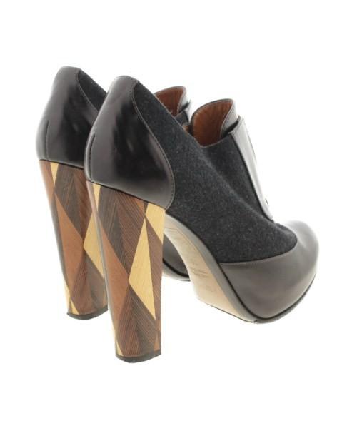 FENDI Shoes Pumps Heel EU 36.5 US 6.5 Black Authentic