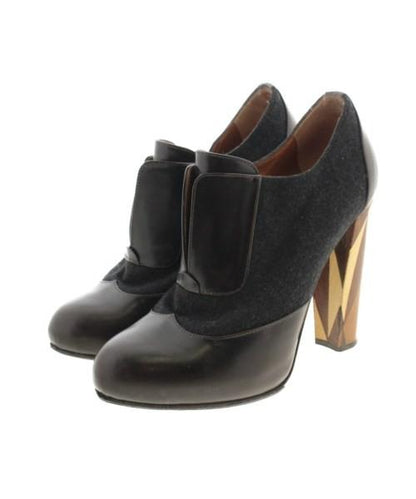 FENDI Shoes Pumps Heel EU 36.5 US 6.5 Black Authentic