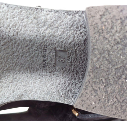 FENDI Mouton Short Boots Shoes EU 37 US 7 Authentic