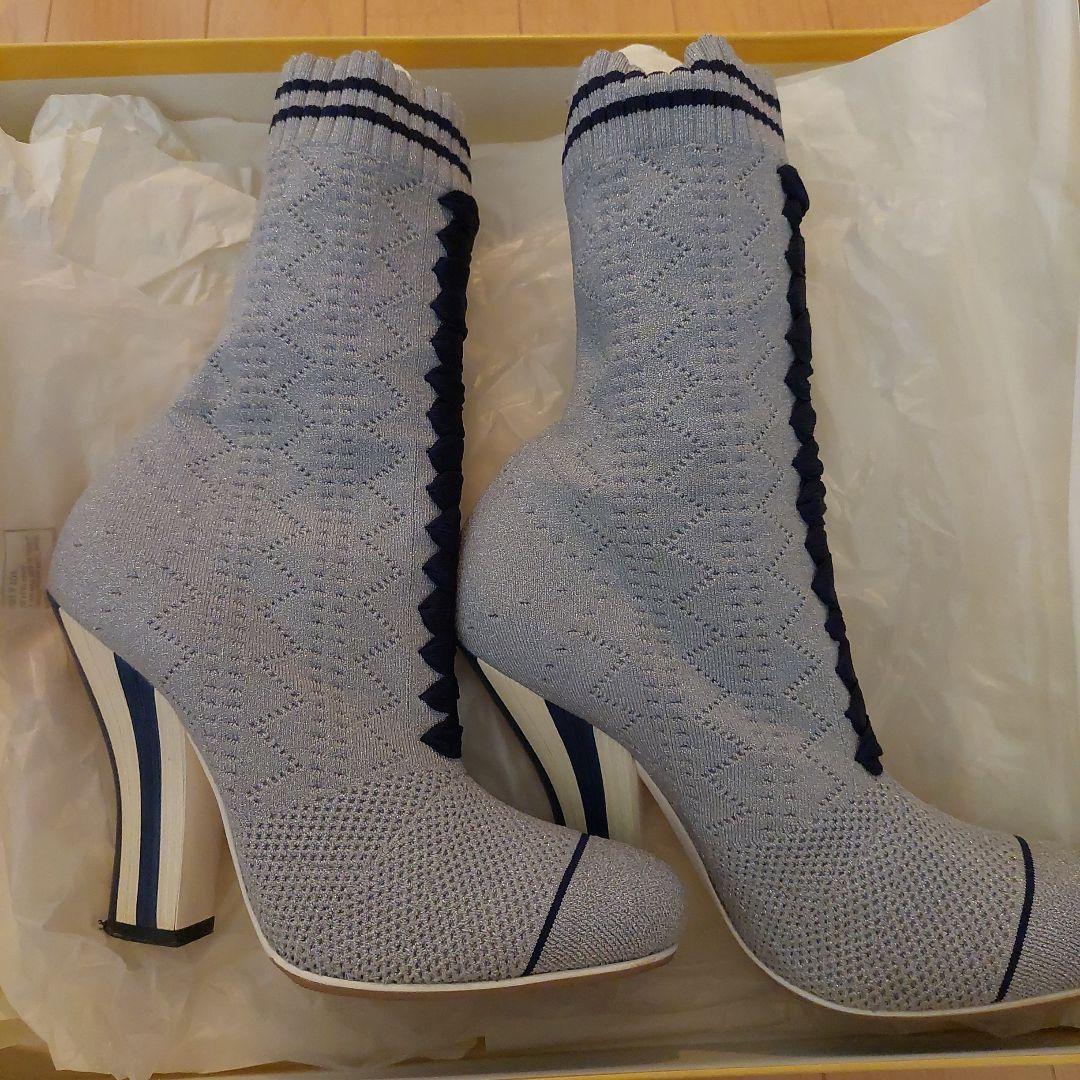 FENDI Short Boots Shoes EU 36 US 6 Authentic