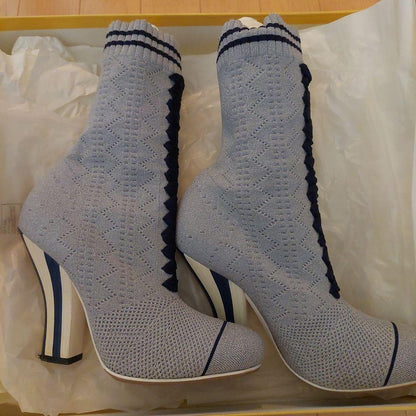 FENDI Short Boots Shoes EU 36 US 6 Authentic