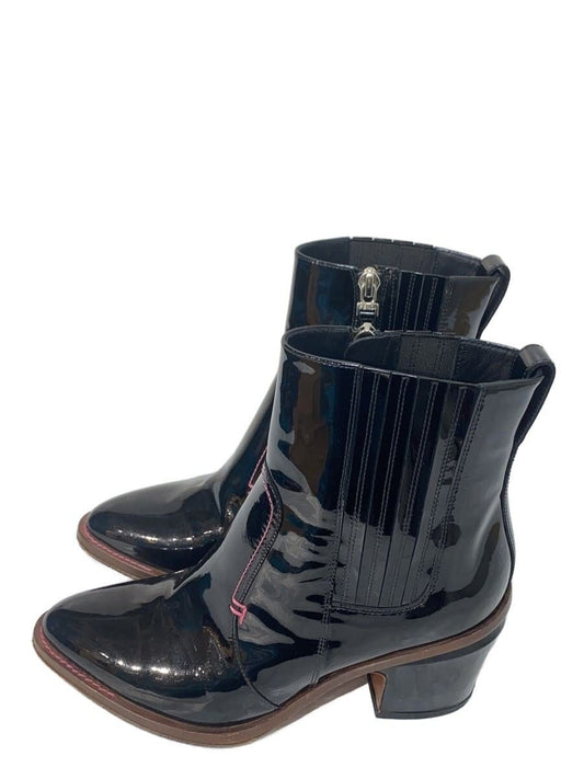 FENDI Short Boots Shoes EU 36.5 US 6.5 Black Authentic