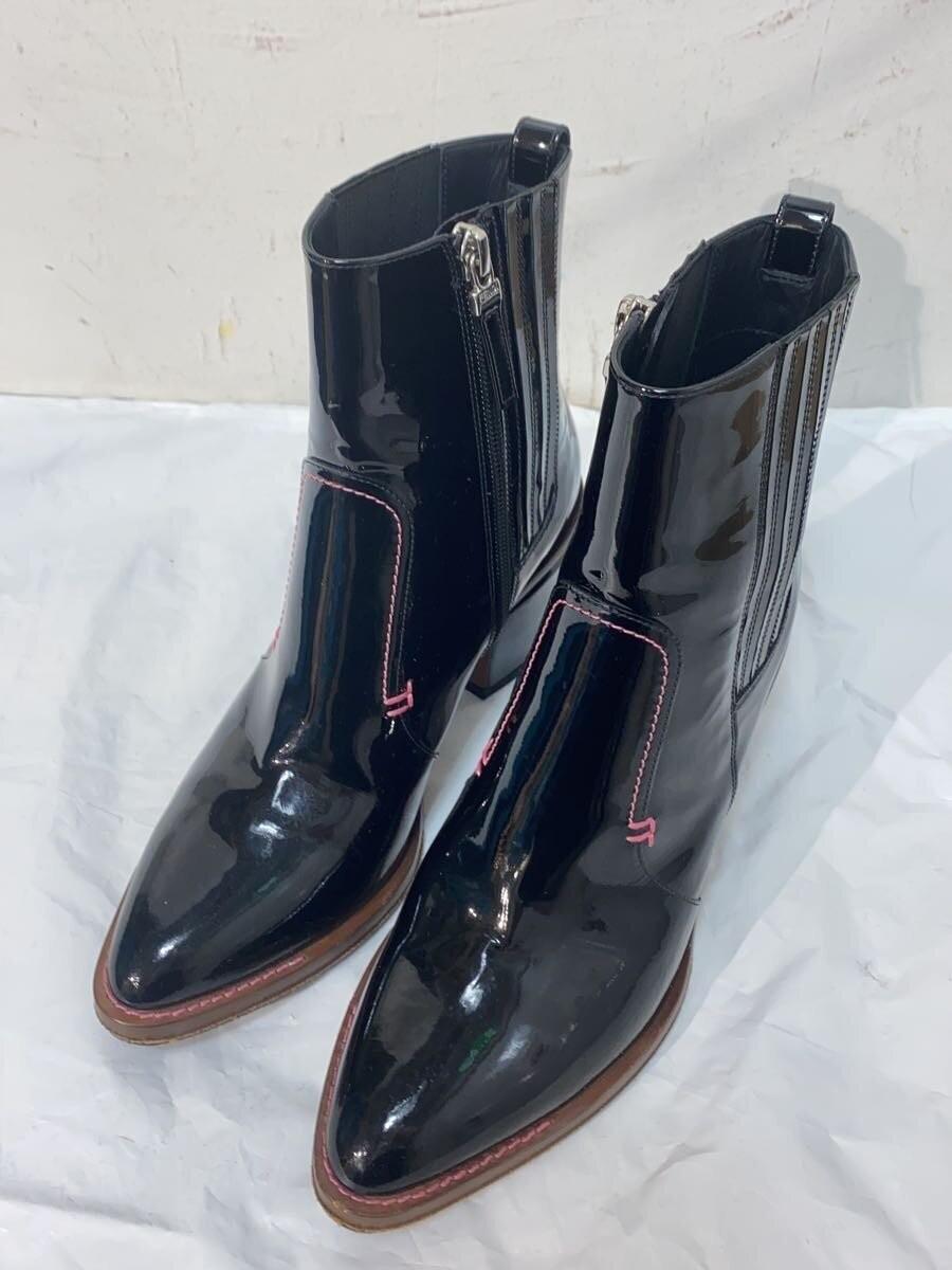 FENDI Short Boots Shoes EU 36.5 US 6.5 Black Authentic