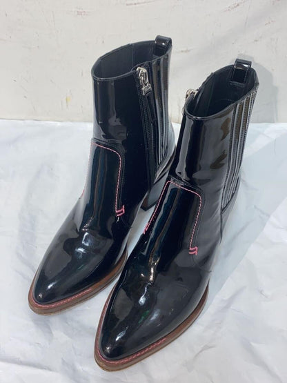 FENDI Short Boots Shoes EU 36.5 US 6.5 Black Authentic