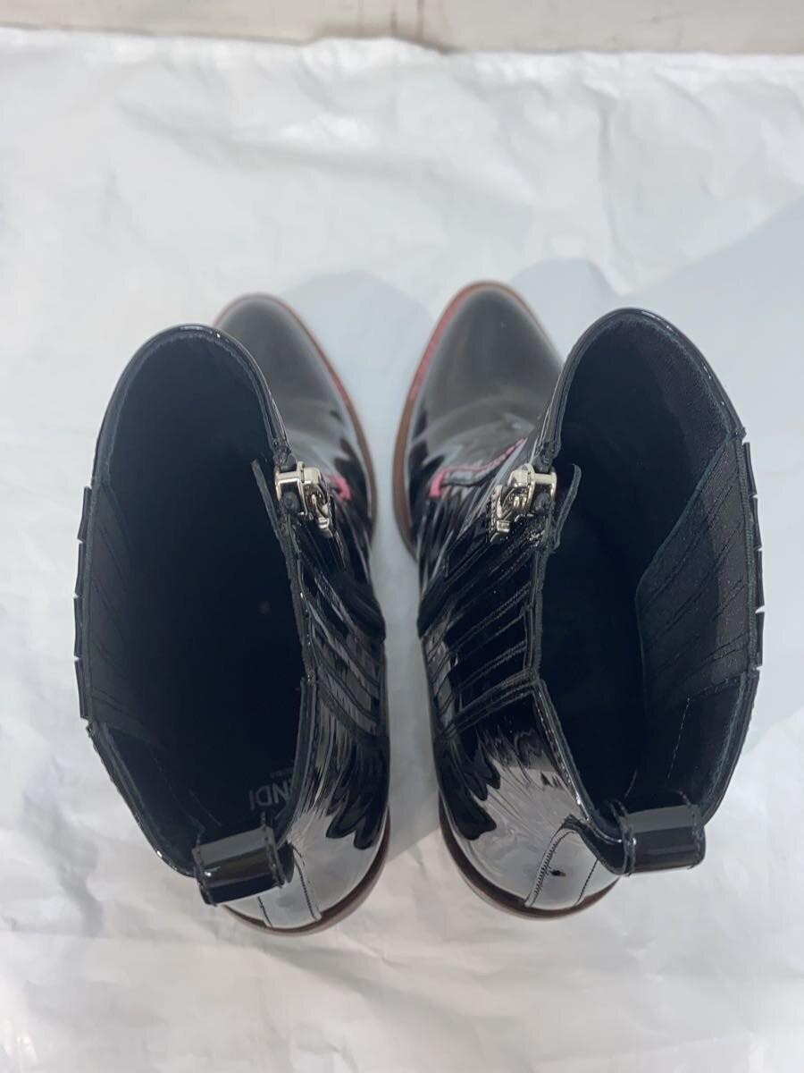 FENDI Short Boots Shoes EU 36.5 US 6.5 Black Authentic