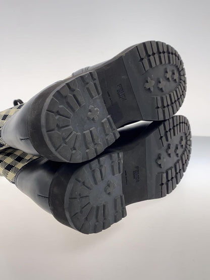 FENDI Boots Shoes EU 36 US 6 Black Authentic