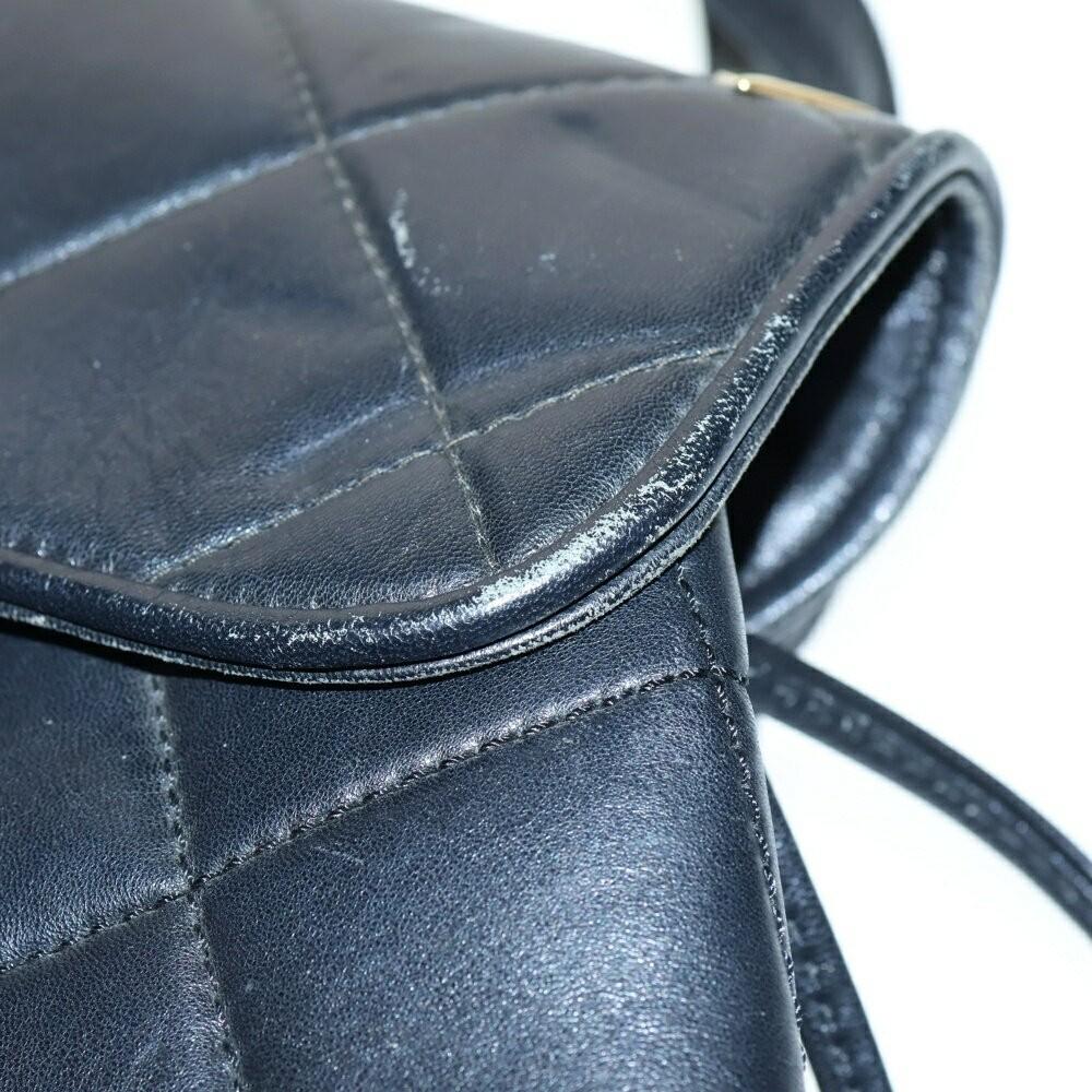 Valentino Backpack V Logo Leather Black Authentic