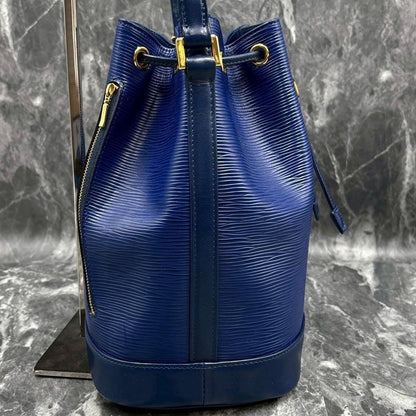 Valentino Garavani Shoulder Bag Purse Logo Blue Authentic