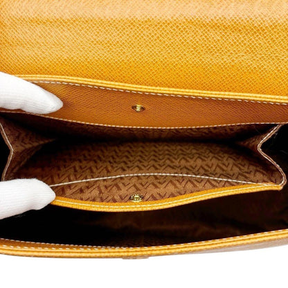 Valentino Hand Shoulder Bag Tote Purse 2way Leather Brown Authentic