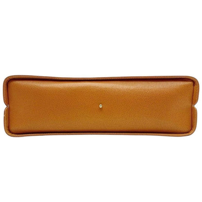 Valentino Hand Shoulder Bag Tote Purse 2way Leather Brown Authentic