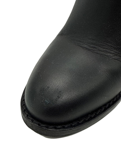 Valentino Garavani Boots Shoes Studs EU 36.0 US 6.0 Leather Black Authentic