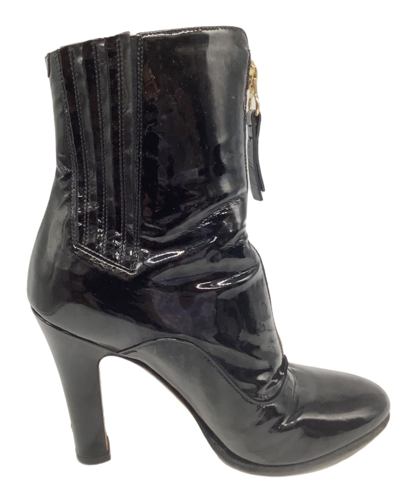 Valentino Short Boots Shoes EU 37 US 7 Black Authentic